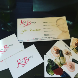 Kam Beauty salon gift vouchers in Basingstoke